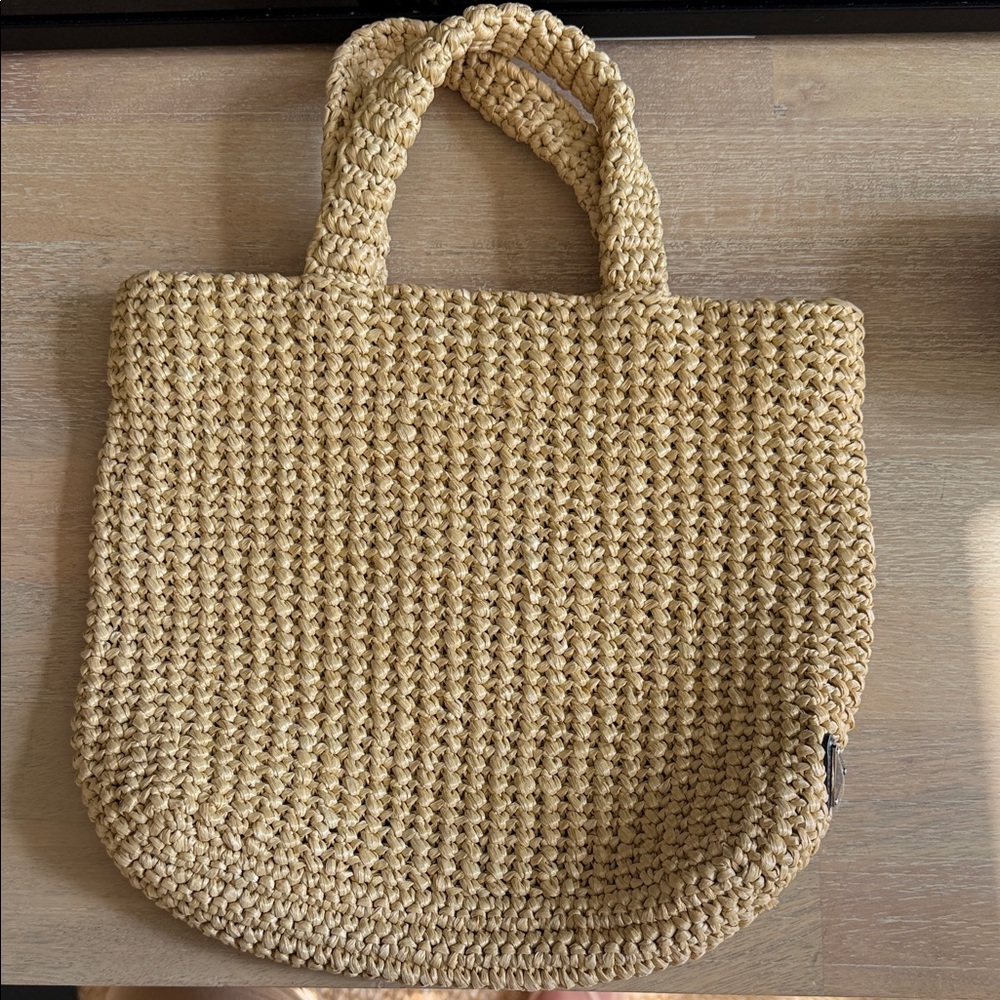 Prada Tan Woven Tote Bag - Picture 4 of 4